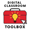 Digital Classroom Toolbox.com logo link to home page.